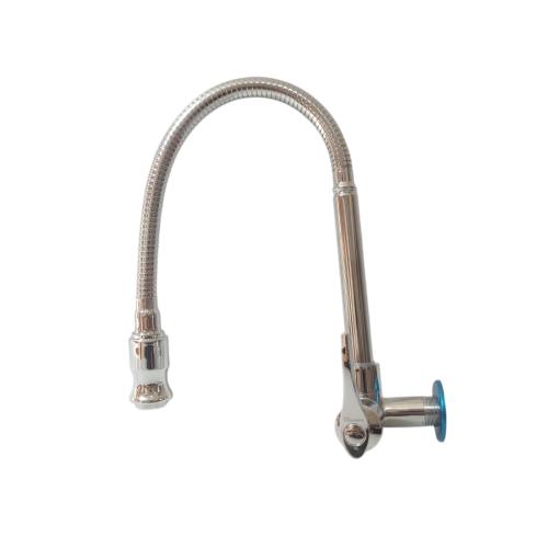 1/2 IN/VILANOVA VL1072P Kran Angsa Fleksibel Sink BCP Tembok Stainless