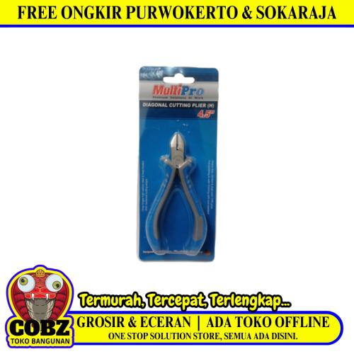 4 1/2 IN / MULTIPRO Tang Potong Kawat Kabel Diagonal Cutting Pliers