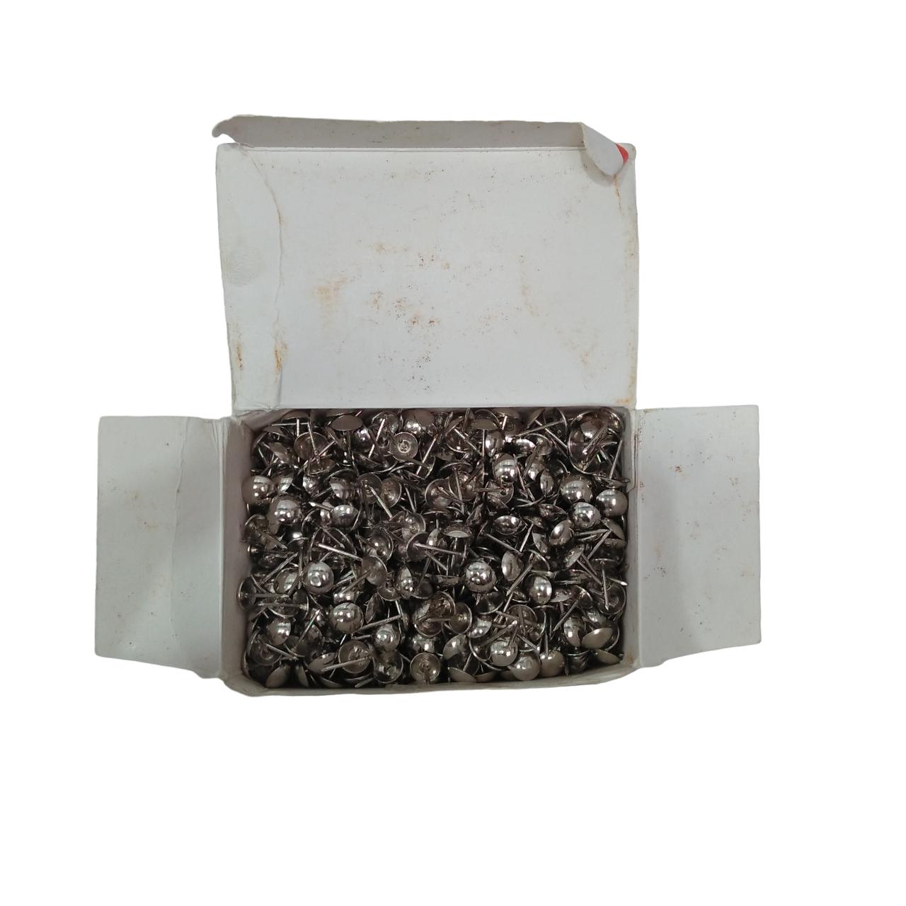 GOOD Paku Pines Pins Klip Payung Kecil Tekan Polos Putih Dus