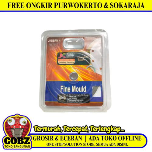 4 IN / JK Wet Mata Gerinda Potong Keramik Diamond Cutting Wheel