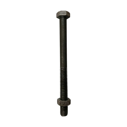 M 12 / TM Baut Mur Hexagon Bolt Nut Flat Head Hitam KG
