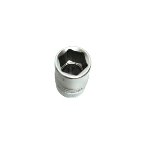 6 PT x 1/2 IN x 14 MM / TEKIRO Mata Kunci Sok Shock Socket Chrome
