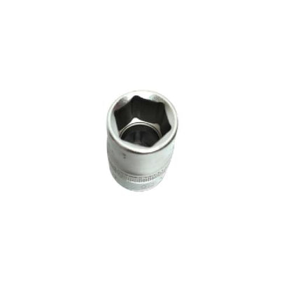 6 PT x 1/2 IN x 14 MM / TEKIRO Mata Kunci Sok Shock Socket Chrome