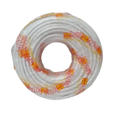 2 INTI x 2.5 MM x 50 M / KITANI NYMHY Serabut Kabel Tembaga SNI Putih Roll