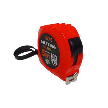 5 M / HIOSHI BANGJO Meteran Alat Ukur Tukang Bangunan Measuring Tape
