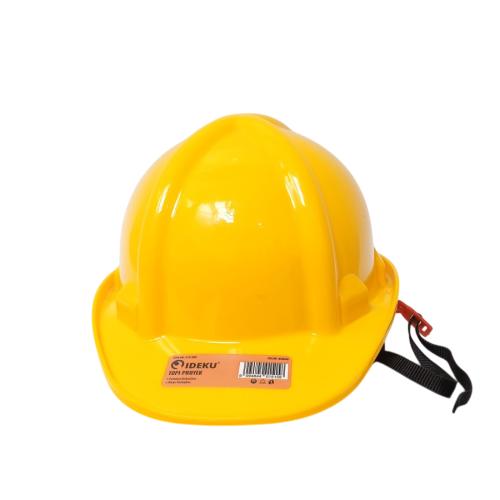 IDEKU Helm Proyek Tukang Safety Pelindung Keselamatan Kepala Kuning