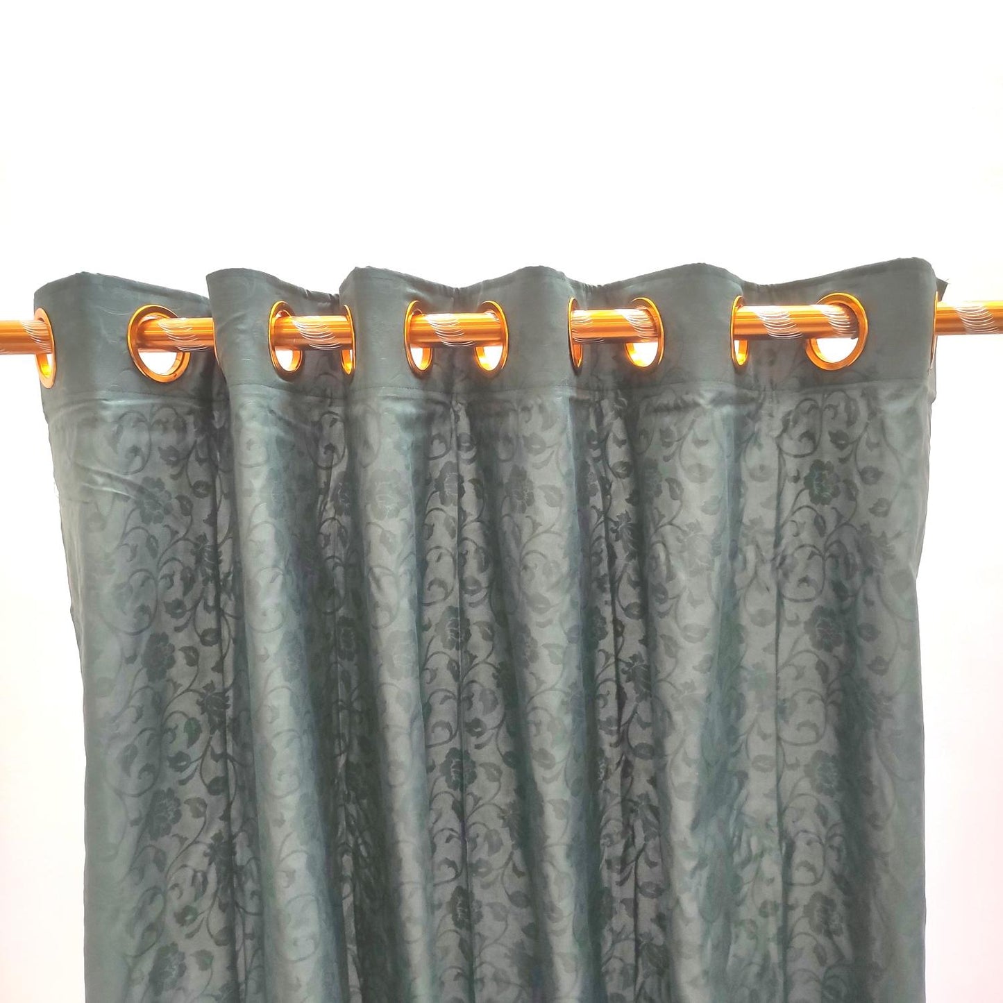 135 CM x 220 CM / COBZ Kain Gorden Ring Minimalis Motif Hijau Elegan