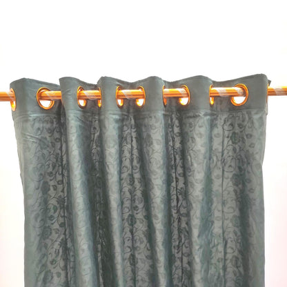 135 CM x 220 CM / COBZ Kain Gorden Ring Minimalis Motif Hijau Elegan