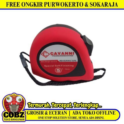 5 M / CAVANI Meteran Alat Ukur Tukang Bangunan Measuring Tape