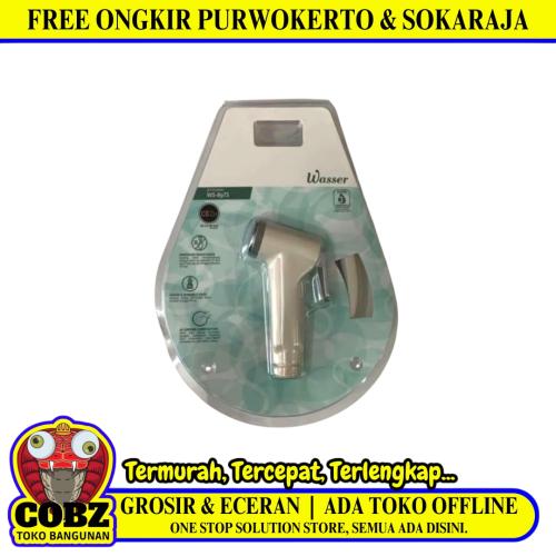 1/2 IN x 120 CM /  WASSER WS- 89TS Jet Shower Cebok Toilet Plastik PVC Set