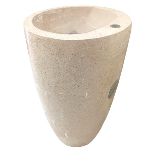 BT TABUNG Wastafel Teraso Jenis Teraso Asli Granit Marmer