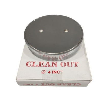 4 INCH / TM Clean Out Dop Drat Dalam Tutup Septic Tank Stainless