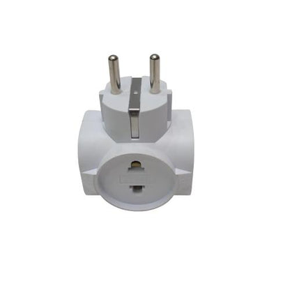 4 LB / MIKOTEK MT7899K Steker Stop Kontak Colokan Serbaguna 4 in 1