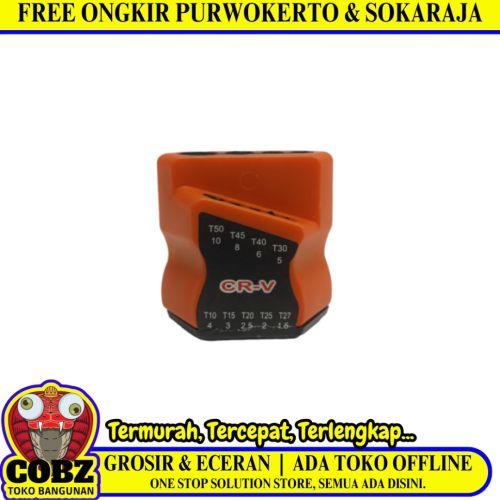 T 10 - T 50 / CR-V Tool Organizer Box Kunci L Hexagon