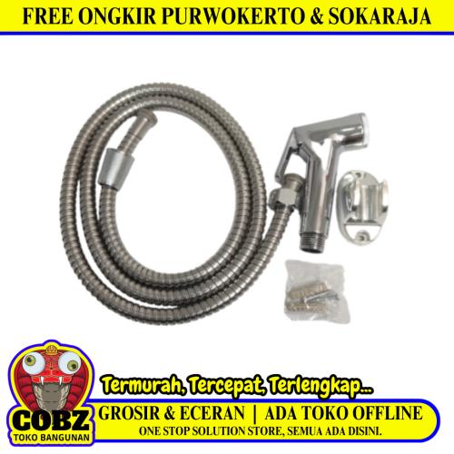 1/2 IN x 150 CM / COBZ Jet Shower Cebok Toilet Stainless Set