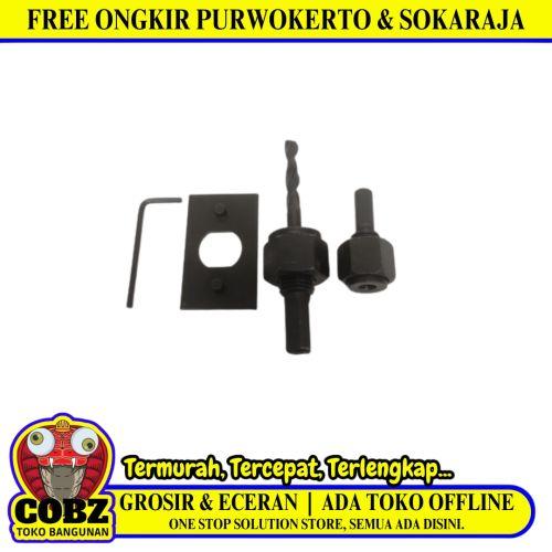 19 MM - 127 MM / KODENKI Mata Bor Jangkar Arbow Hole Saw Kayu Set