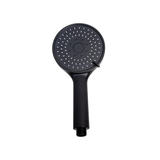 1/2 IN / COBZ NP15-8 Kepala Shower Tangan Kamar Mandi Hitam PVC