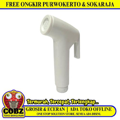 1/2 IN / NM Kepala Jet Shower Cebok Plastik PVC