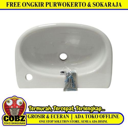 45x30x20CM /AMERICAN STANDARD Wastafel Cuci Tangan Kecil Putih Keramik