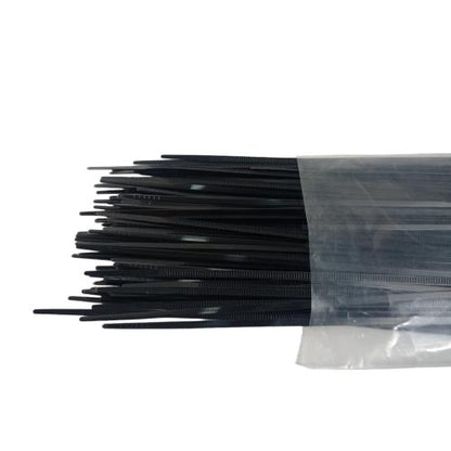 3.6 MM x 250 MM / SAB Kabel Cable Ties Tali Ripet 2.5 CM Warna Hitam Pack