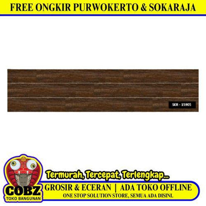 15 CM x 90 CM / SERENITY SER - 15905 Granit Lantai Teras Garasi Matte Dus