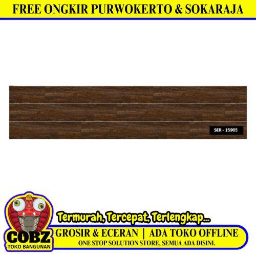 15 CM x 90 CM / SERENITY SER - 15905 Granit Lantai Teras Garasi Matte Dus