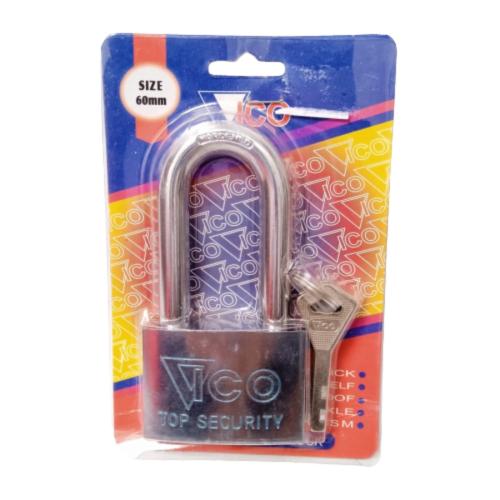 60 MM / VICO Gembok Pintu Pagar Padlock Anti Maling Leher Panjang