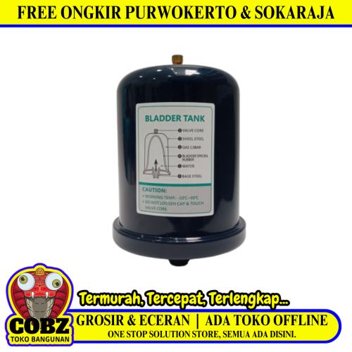 INTERNASIONAL Tabung Pompa Air Otomatis Pressure Tank Semi Jet Pump Stainless