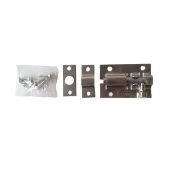 2 IN / VICO Grendel Kunci Slot Pintu Jendela Stainless