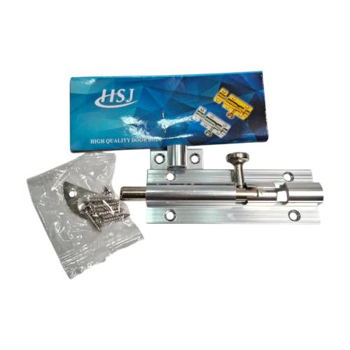 4 IN / HSJ Grendel Kunci Slot Pintu Jendela Stainless
