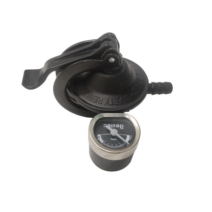 STARCAM T12 Regulator Kepala Tabung Gas LPG Tekanan Rendah + Meteran Set