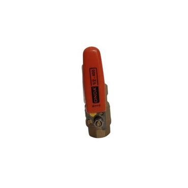 1/2 IN / ONDA Stop Kran Drat Dalam Ball Valve Engkol Kuningan