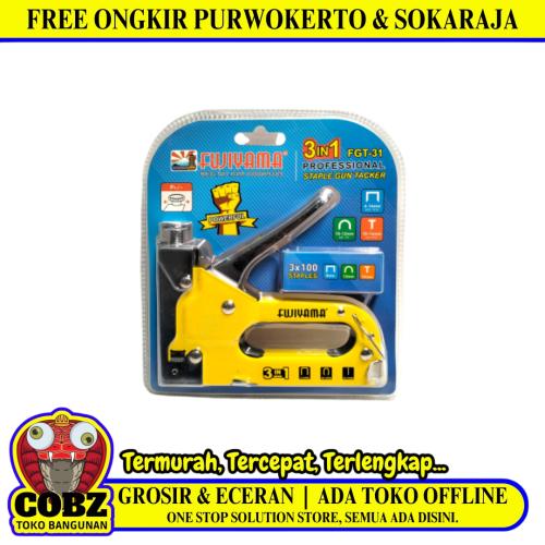 4 MM - 14 MM / FUJIYAMA FGT-31 Guntacker Stapler Staples Hekter Tembak