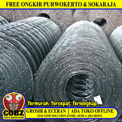 3 MM x 180 CM x 30 M / TM Roofmesh Kawat Ram Besi Roll