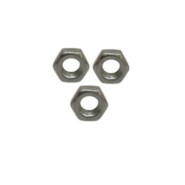 M 12 / TM Mur Nut Hexagon Galvanis Putih Biji