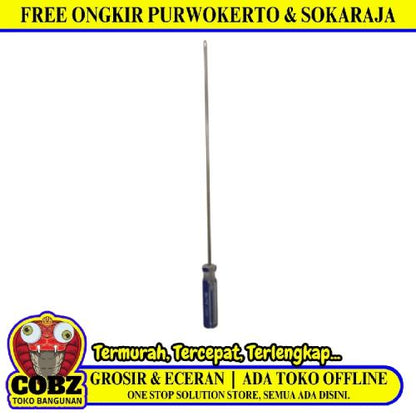 8 IN / BLITZ Obeng Screwdriver One Way Plus Gagang Fiber