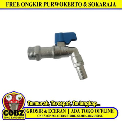 1/2 INCH / ONDA Kran Air Tembok Taman Bola Ball Valve Stainless