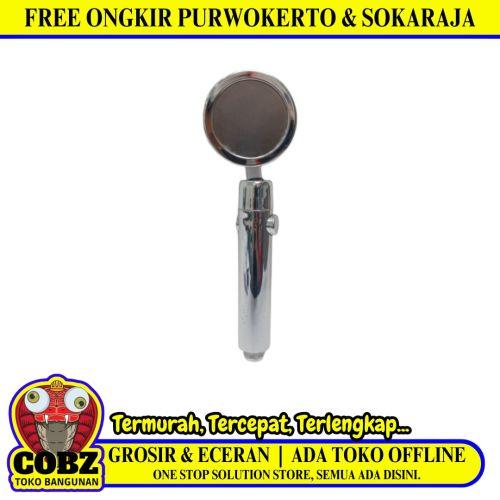 1/2 IN / VERCELLI Kepala Shower Tangan Kamar Mandi Ungu PVC