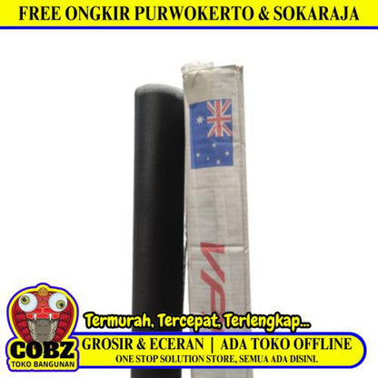 2.5 MM x 5 MM x 100 CM x 10 M / VPR Strimin Nyamuk Parabola Baja Black Roll