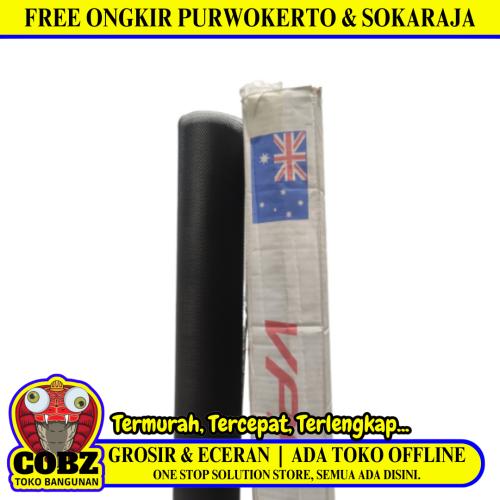 2.5 MM x 5 MM x 100 CM x 10 M / VPR Strimin Nyamuk Parabola Baja Black Roll