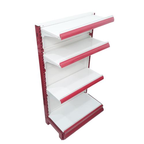 SB 30 CM x L 60 CM x 115 CM / TM RD 8 Rak Minimarket Gondola Single Starting Merah Putih Set