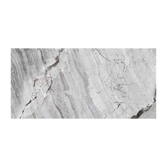 60 CM x 120 CM / SERENITY AMINA DARK GREY Granit Dinding Kamar Mandi Glossy Dus