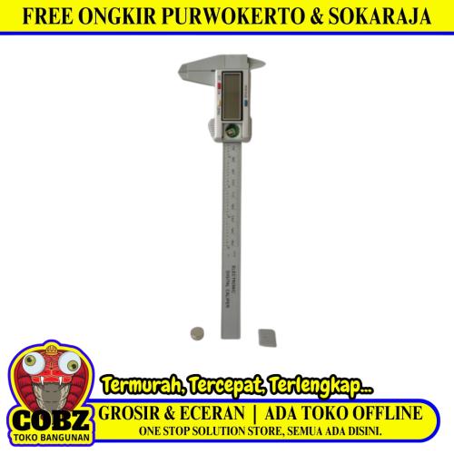 150 MM / ROHS Penggaris Sigmat Zigmat l Alat Ukur Ketebalan Digital