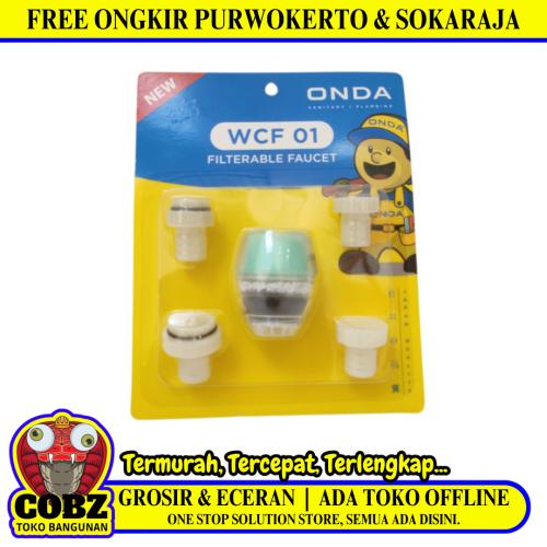 ONDA WCF 01 Filter Saringan Kran Penjernih Penyaring Air Water Purifier