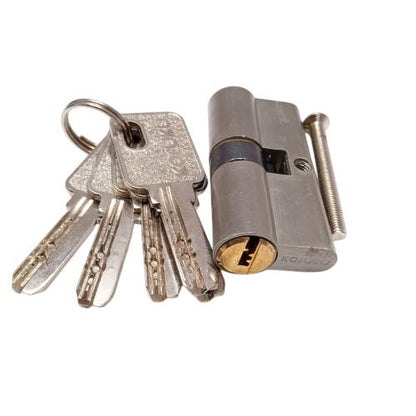 KOFUKU Silinder Anak Kunci Pintu Aluminium + 5 Kunci Set