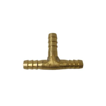 1/4 IN / TM Nepel Adaptor Sambungan Selang 3 Cabang Kuningan