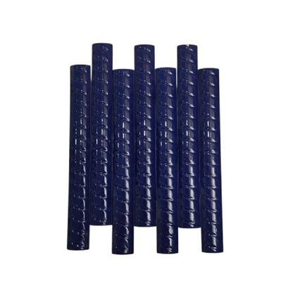 20 CM / TM Kuku Macan Bon Bon Lis Keramik Ulir Biru Lembar