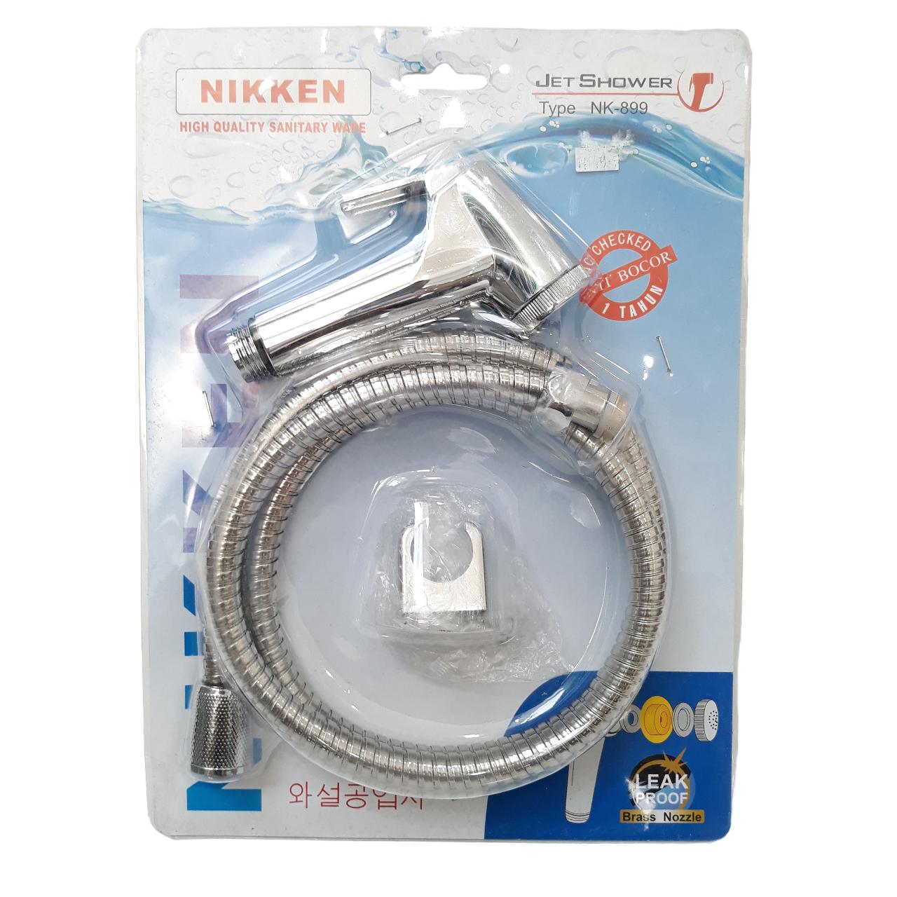 1/2 IN x 120 CM / NIKKEN Jet Shower Cebok Toilet Stainless Set