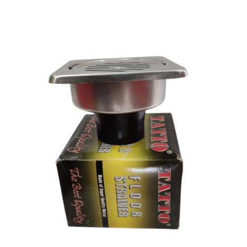 4 IN / TATTO Saringan Got Leher Panjang Floor Drain Stainless