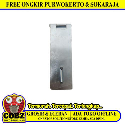 4 IN / FAWI Overpal Tempat Gembok Cantel Kunci Pintu